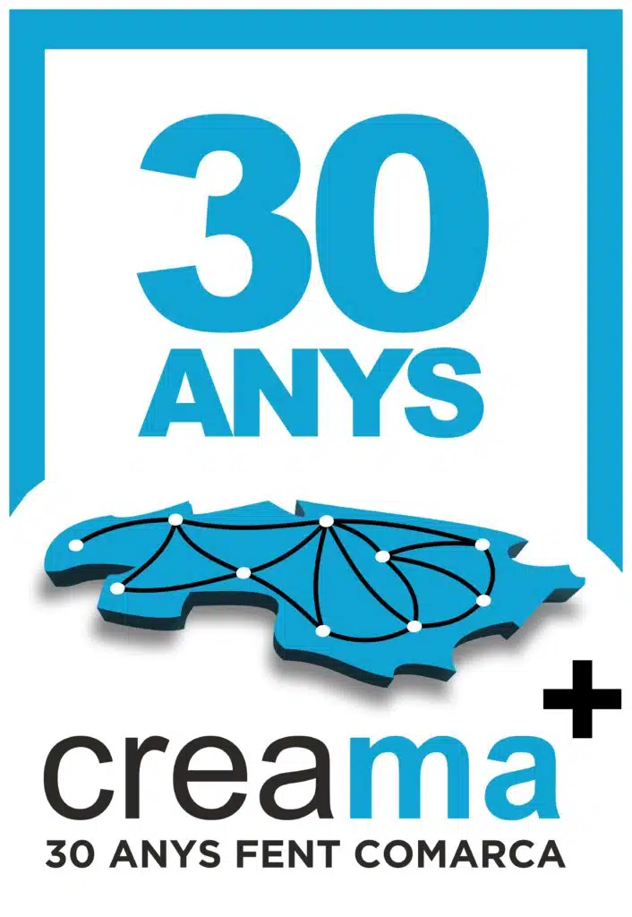 Logo CREAMA 30 años fomentando comarca
